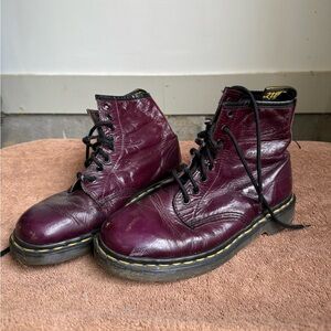 vintage purple doc martins